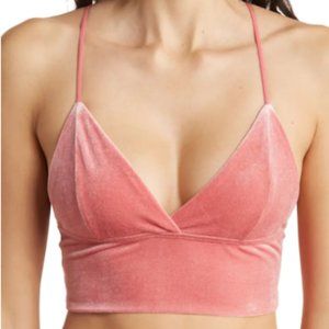 Wishlist Velour Bralette